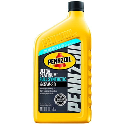 Pennzoil Ultra 5W-30 Fully Synthetic Heavy Duty Diesel Engine Oil - Case of 6 (1 qt)
