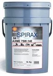 Shell Spirax S6 AXME 75W-140 Extended Drain Synthetic Axle Oil - 35 Pound Pail
