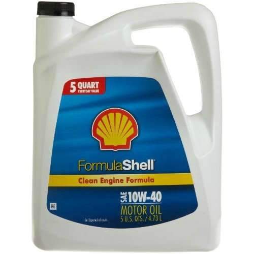 FormulaShell 10W-40 (SN) Conventional Motor Oil - Case of 3 (5 qt)