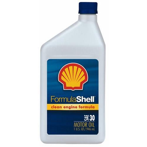 FormulaShell 30 (SN) Conventional Motor Oil - Case of 12 (1 qt)