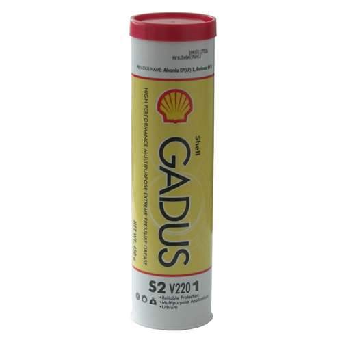 Shell Gadus S2 V220 1 Extreme Pressure Grease - Case of 10 (14 oz Tubes)