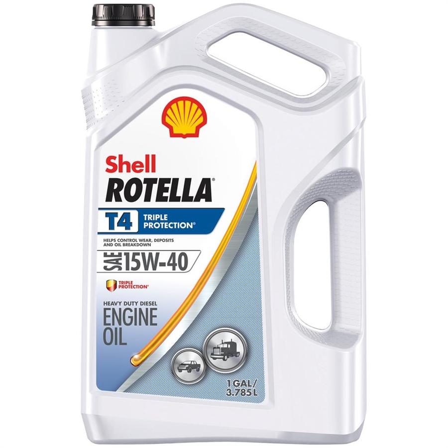 Shell Rotella T4 Triple Protection 10W-30 Motor Oil - Case of 3 (1 Gallon)