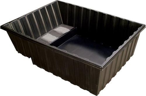 Secondary Containment Vessel, Poly - 200 Gallon Capacity, Built-In Drip Tray