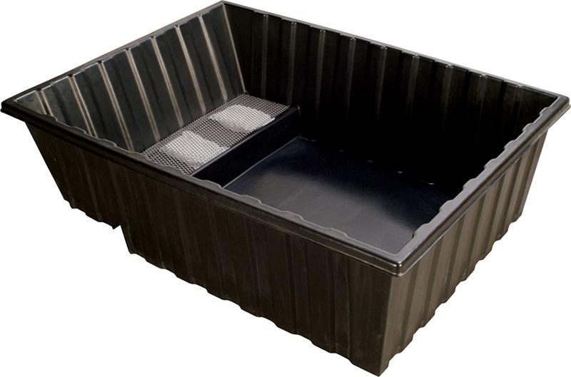 Secondary Containment Vessel, Poly - 200 Gallon Capacity, Built-In Drip Tray