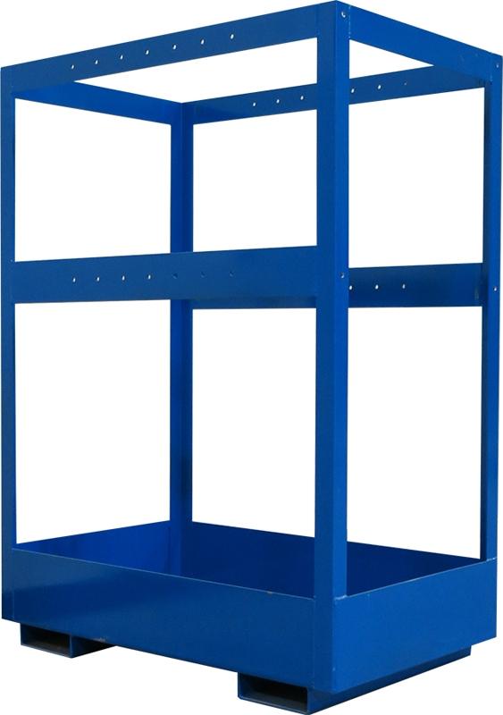 Steel Cage with Fork Pockets fits 165 Gallon Roth Double Wall Tank