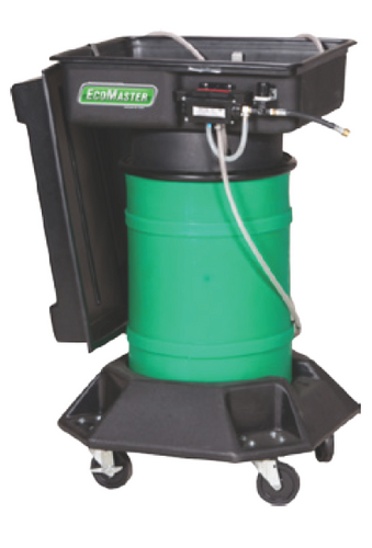 Parts Washer, 15 Gal, Drum Mounted