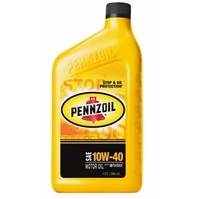 Pennzoil SAE 10W-40 Motor Oil - Case of 12 (1 qt)